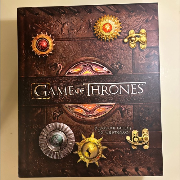 🆕HBO Game of Thrones 3D Pop-Up Guide to Westeros DELUXE EDITION Interactive Map - Picture 2 of 16